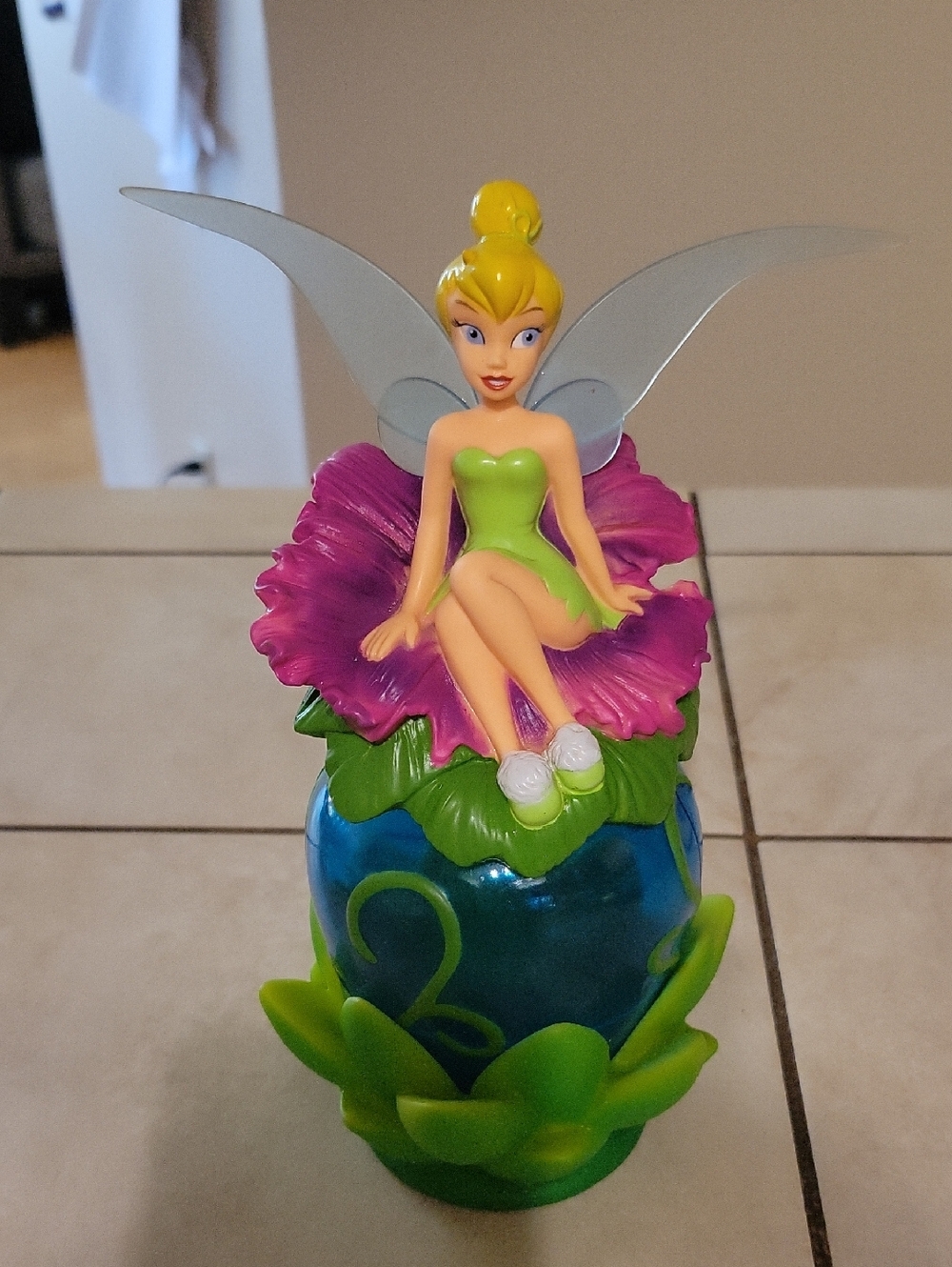 Disney Fairies Tinkerbell Bubble Bath Decanter Empty